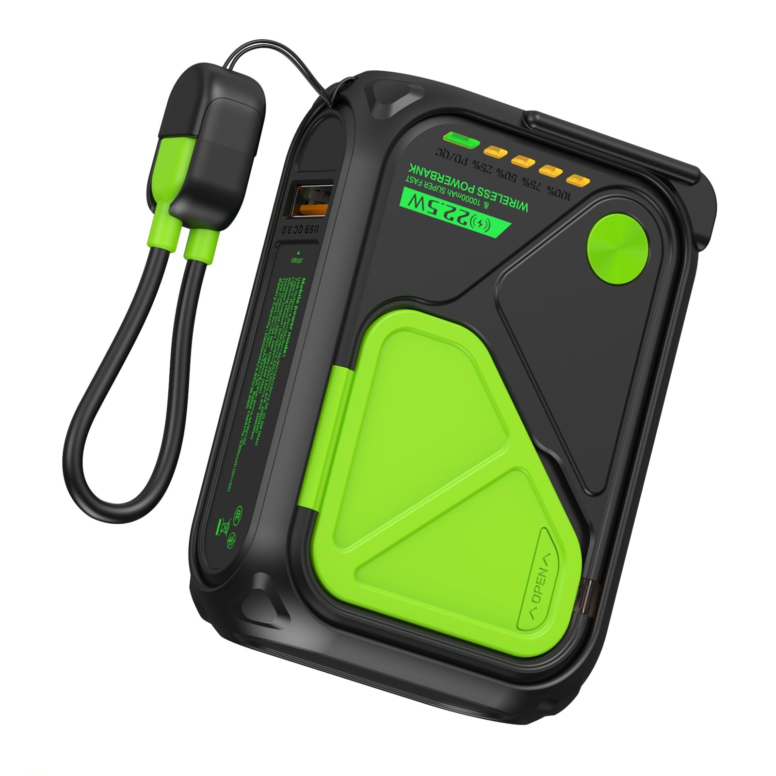 پاوربانک Mimtech مدل M-PB01 ظرفیت 10000 میلی آمپر 22.5W
