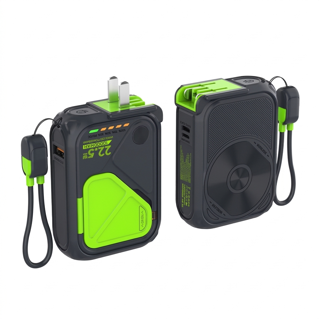 پاوربانک Mimtech مدل M-PB01 ظرفیت 10000 میلی آمپر 22.5W