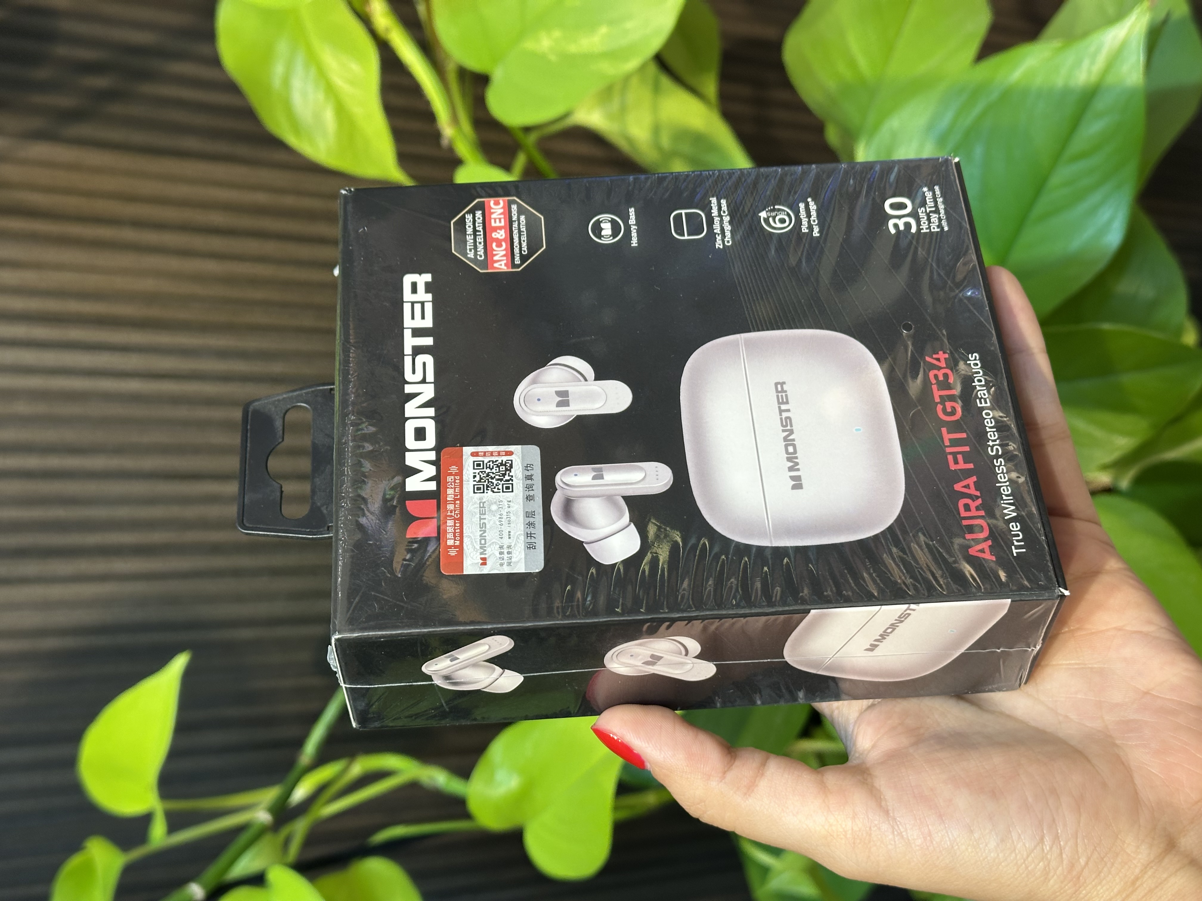 ایرپاد مانستر مدل AURA FIT GT34