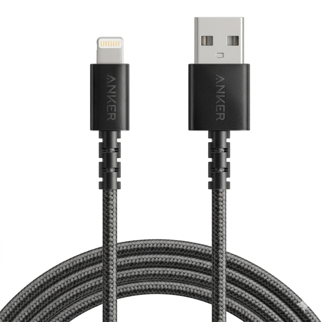 کابل USB-A به Lightning برند انکر مدل PowerLine Select+